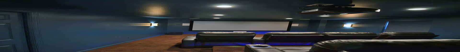 Lowes Island Home Theater Basement Remodel